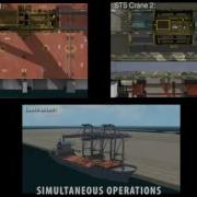 E Tech Simulation Portuario STS Simulator Colaborative Simulator