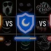 DOORS Star Shield VS Moon Shield VS God Shield All Entities Comparison ROBLOX