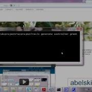 Hello World In Ruby Rails Creating The Controller