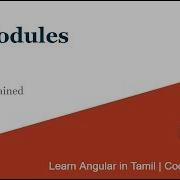 4 Basics Of NgModules Learn Angular In Tamil Code Nanban