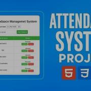 Basic Student Attendance Management System Project HTML CSS JavaScript In Hindi With Code