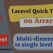 Arr Flatten Flattens A Multi Dimensional Array Into A Single Level Array Array Functions