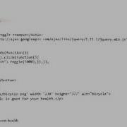 Example Of Jquery Toggle