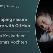 Developing Secure Software With GitHub Laura Kokkarinen Thomas Vochten NDC Security 2024