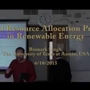 Optimal Resource Allocation Problems In Renewable Energy By B Singh