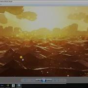 Low Poly Sunset Speed 3D Modeling