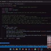 Binary Search Tree Visualization Using Python