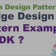 Bridge Design Pattern Implementation In Java Design Pattern Interview Question