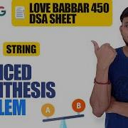 Valid Parentheses Leetcode 20 Easy Hindi