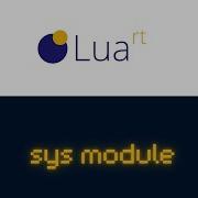 LuaRT Sys Module