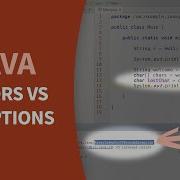 Java Tutorial Debug Syntax Errors Vs Runtime Exceptions