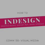 Export A PDF Printer Marks Saving As Spreads In InDesign