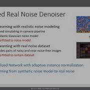 Transfer Learning From Synthetic To Real Noise Denoising With Adaptive Instance Normalization