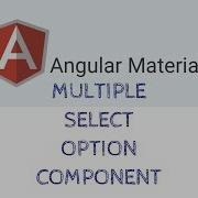 Angular Material Multiple Select Option