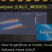 Salome Meca Tutorial How To Perform A Modal Analysis