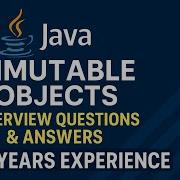 Java Immutable Objects Interview Questions Answers