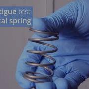 Fatigue Test On A Metal Spring