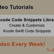 Xcode Code Snippets Library Creating And Customizing Xcode Snippets