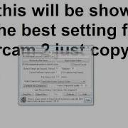 Best Settings For Hypercam 2