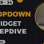 Dropdown Button In Flutter Urdu Hindi