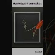 1 Line Wall Art Using Python Turtle Shorts Creative Homedecor