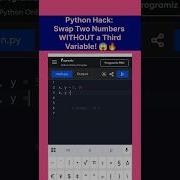 Python Hack Swap Two Numbers WITHOUT A Third Variable Most Developers Don T Know This PythonTips