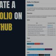 Create A Cybersecurity Portfolio On Github GUIDE