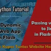 Passing Variables To Jinja2 Flask Python Tutorial 5