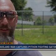 Video Shows Florida Man Catch Python As It Strangles Gator