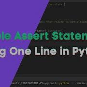 Disable Assertions In Python With This One Line Of Code