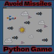 Python Avoid Missiles Game Using Pygame Slow Pace No Talking