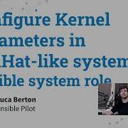 Configure Kernel Parameters In RedHat Like Linux Systems Ansible System Role