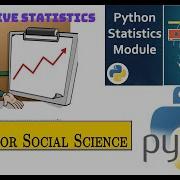 Descriptive Statistics In Python Calculating Mean Mode Median Harmonic Mean Var St Deviation
