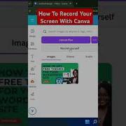 How To Record Your Screen Using Canva Howto Screenrecordnoads Tips Tipsandtricks Canvatutorial