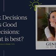 MAKING QUICK DECISIONS Is It Good Or Bad Cognitive Styles Impulsive Vs Reflective