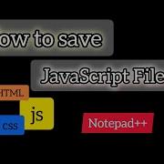 How To Save JavaScript File In Notepad Web Development JavaScript