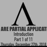 What Are Partial Applications 1 Of 11 Introduction