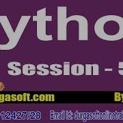 Python Programming Online Training By Durga Sir On 12 09 2018 6PM