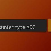 Counter Type ADC