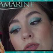 If Aquamarine The Movie Was A Makeup Look Summer Bright Teal Glitter Mermaid Makeup