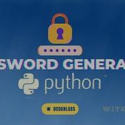 Simple Password Generator In Python