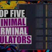 My Top Five Minimal Terminal Emulators
