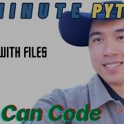 1 Minute Python Working With Files Cat Can Code