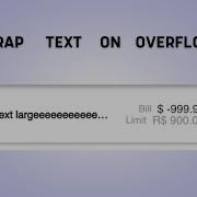 How To Wrap Text On Overflow In Flutter