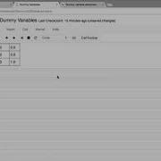85 Dummy Variables