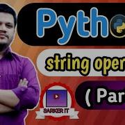 Python String Operation Part 2 Python Programming For Beginners