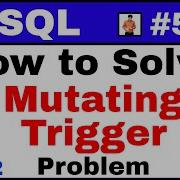 PL SQL Tutorial 55 1 Mutating Trigger Error Solution Way 1 Interview Questions