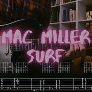 Surf Mac Miller Сover Guitar Tab Lesson Tutorial