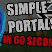 How To Make Simple Portals Unity In 60 Seconds