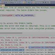 51 Use The DBCC CHECKDB Command